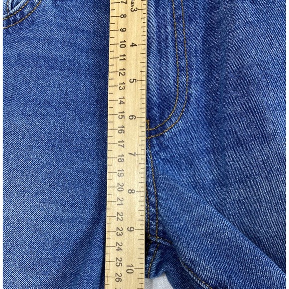 VANS Jeans Womens 3/26 Blue Denim Mid Rise Straight Leg Slim Fit Trendy Casual - Picture 8 of 9